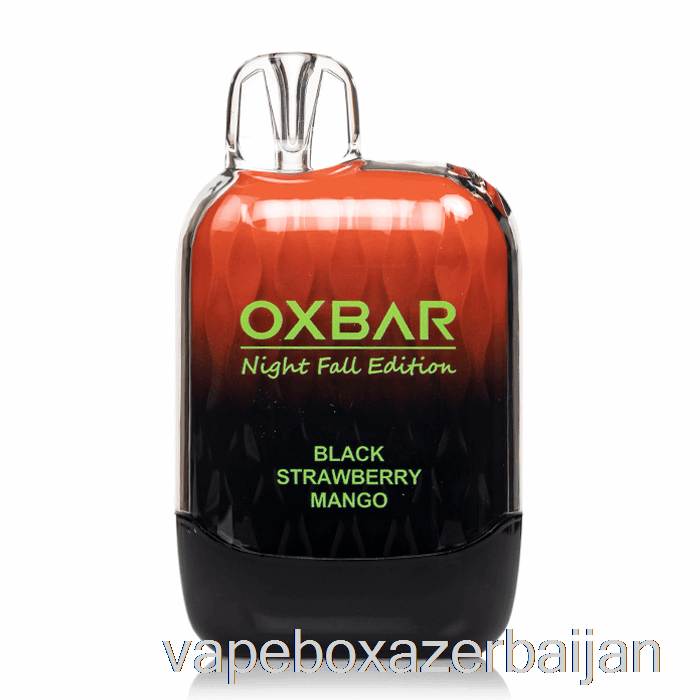 E-Juice Vape OXBAR G8000 Disposable Black Strawberry Mango
